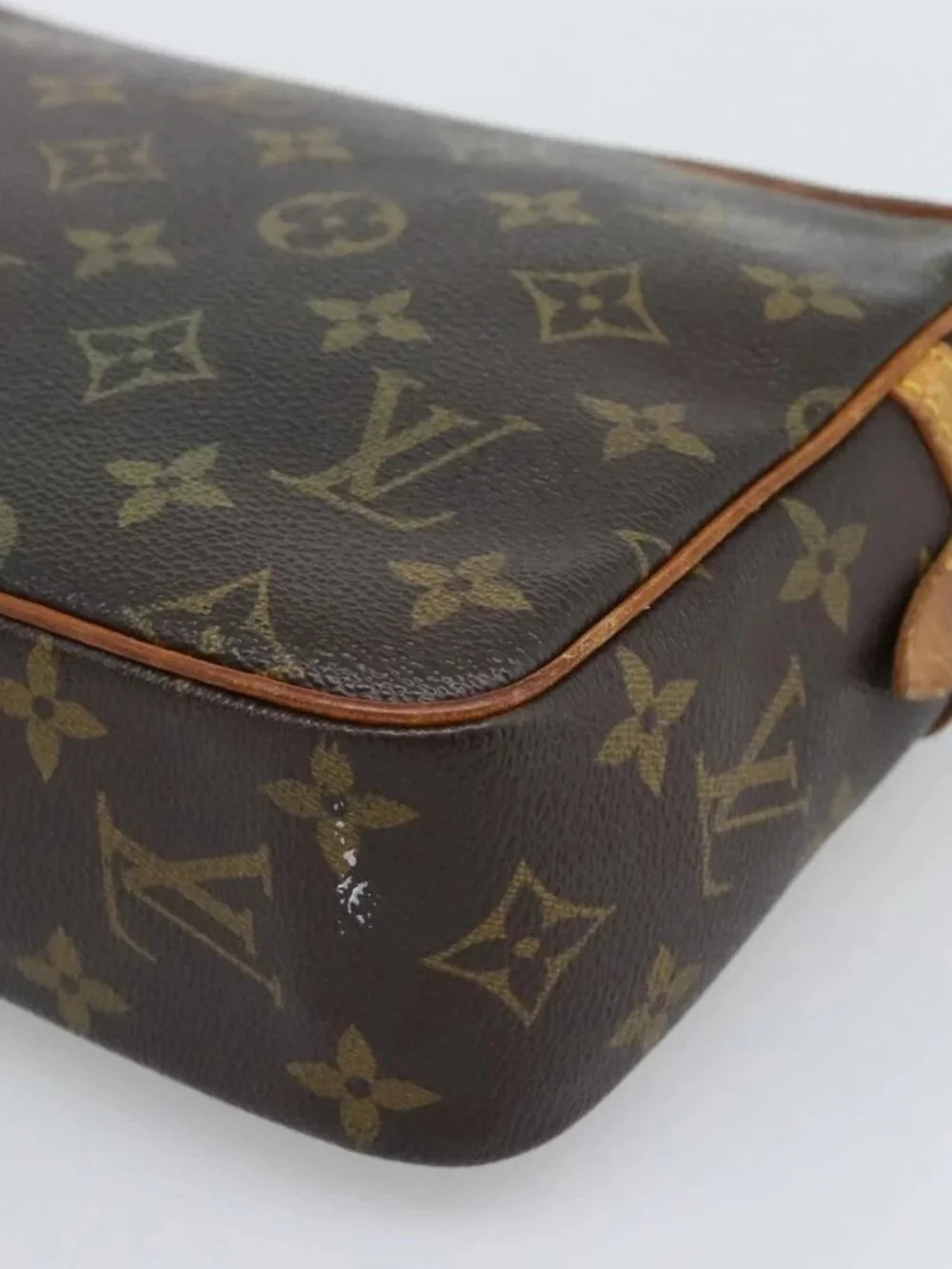 LOUIS VUITTON Monogram Compiegne 23 Clutch Bag M51847 LV Auth hk3914